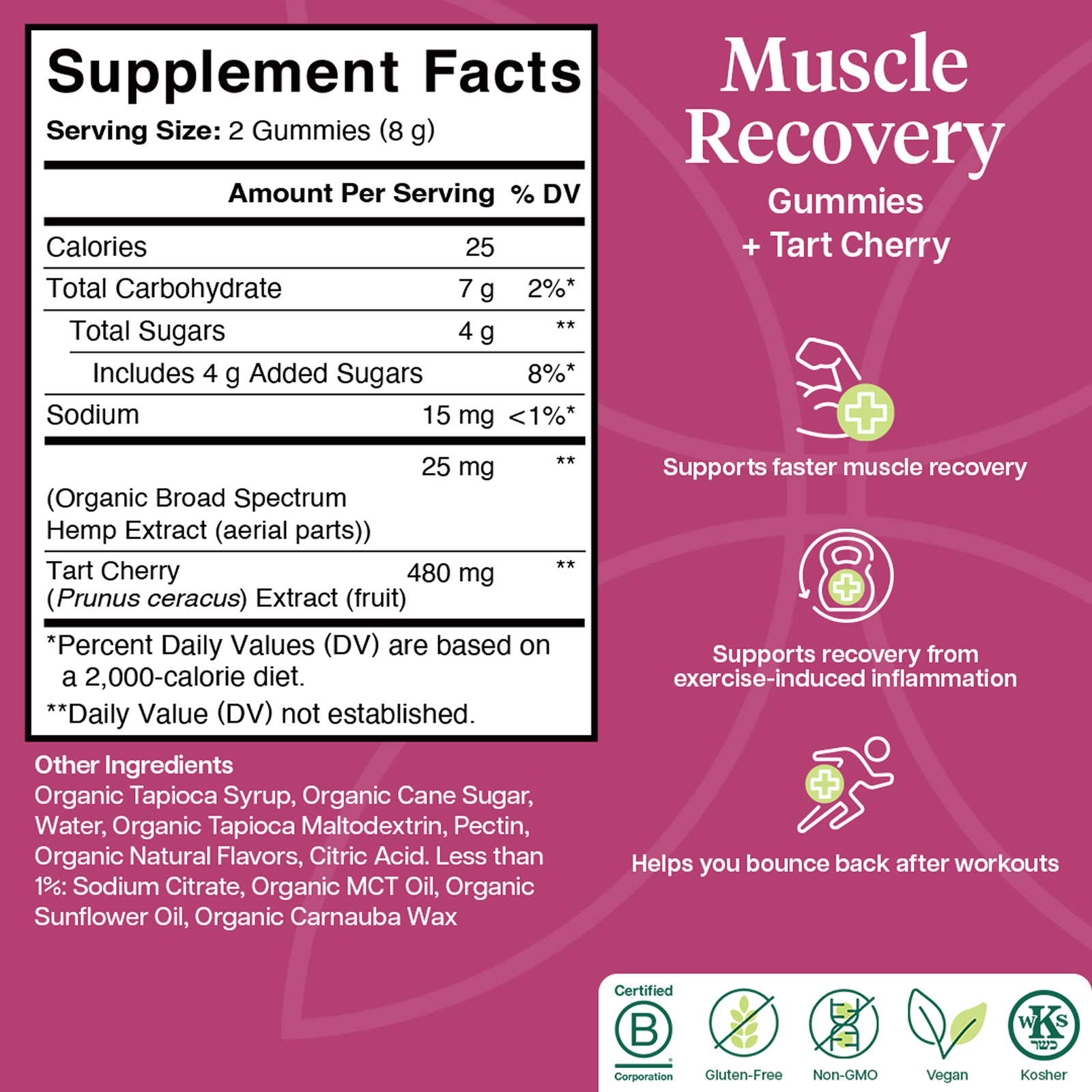Product Image for Muscle Recovery Gummy