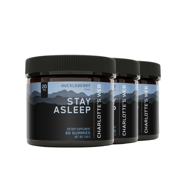 Hemp Stay Asleep Gummies 3-Pack