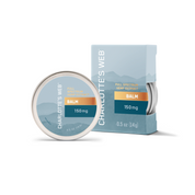 Product Image for Charlotte&#39;s Web balm packaging with lid on a white background