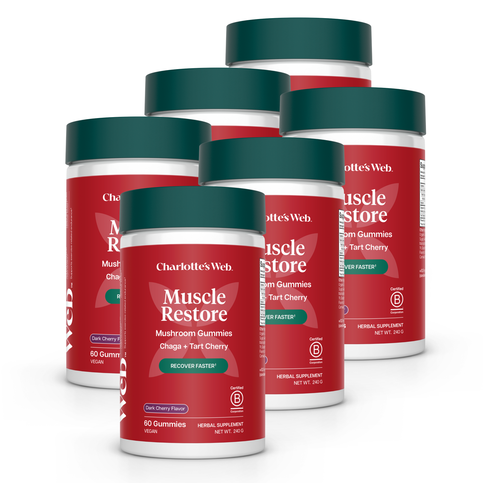 Product Image for Muscle Restore Mushroom Gummies Bundle