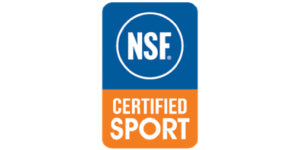 NSF Certified Sport logo on a white background