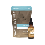 Product Image for Charlotte&#39;s Web full spectrum hemp extract product for dogs on a white background