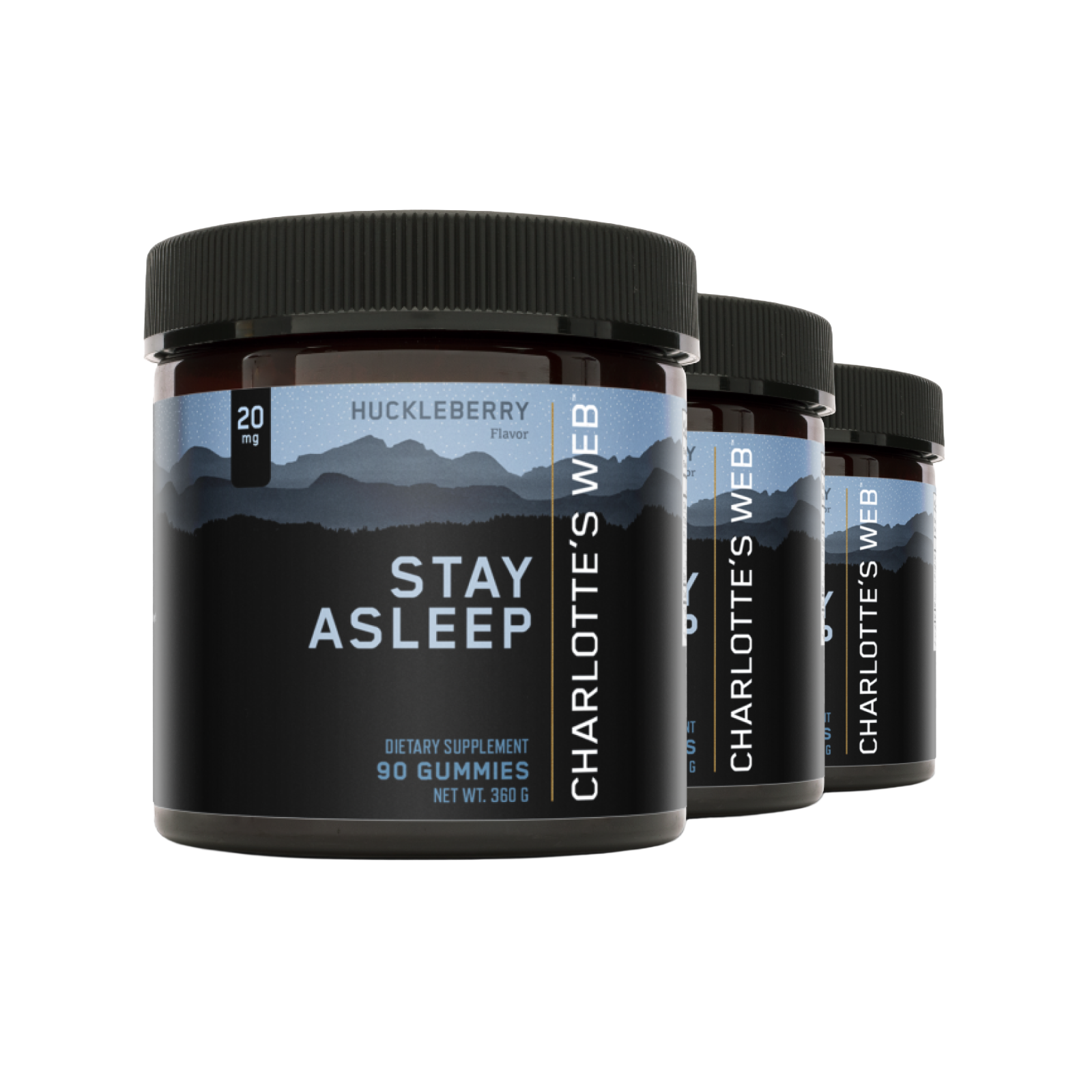 Hemp Stay Asleep Gummies 3-Pack